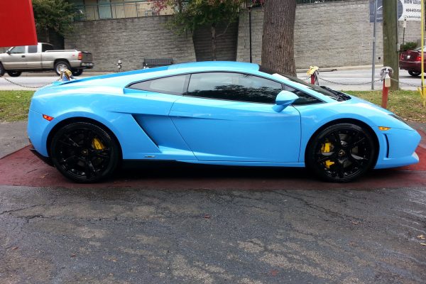 Blue lambo